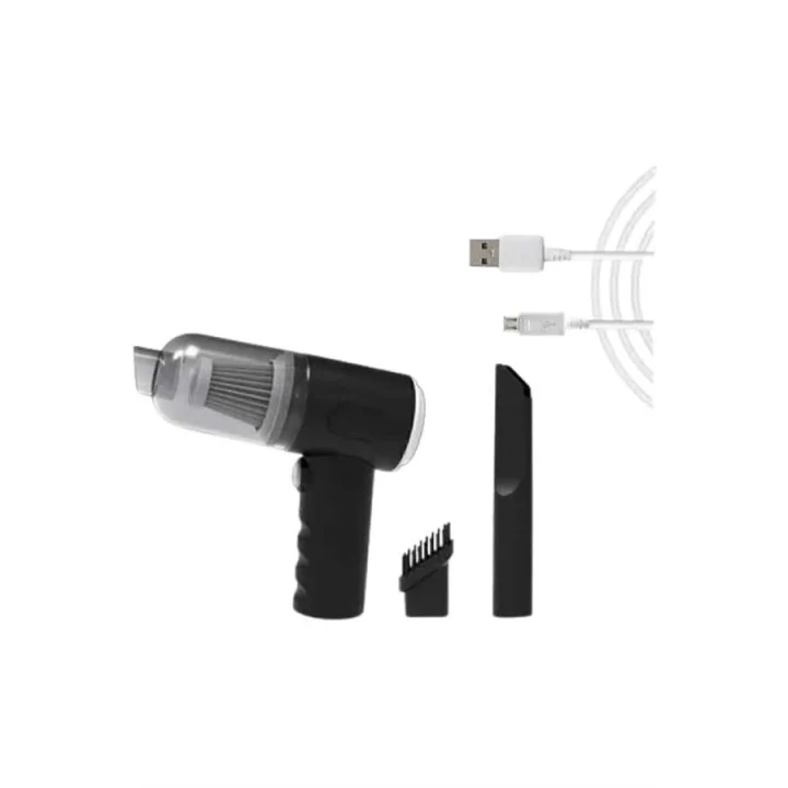 Mey İthalat® Yeni Nesil Mini Vakumlu Araç Süpürgesi El Süpürgesi Şarjlı