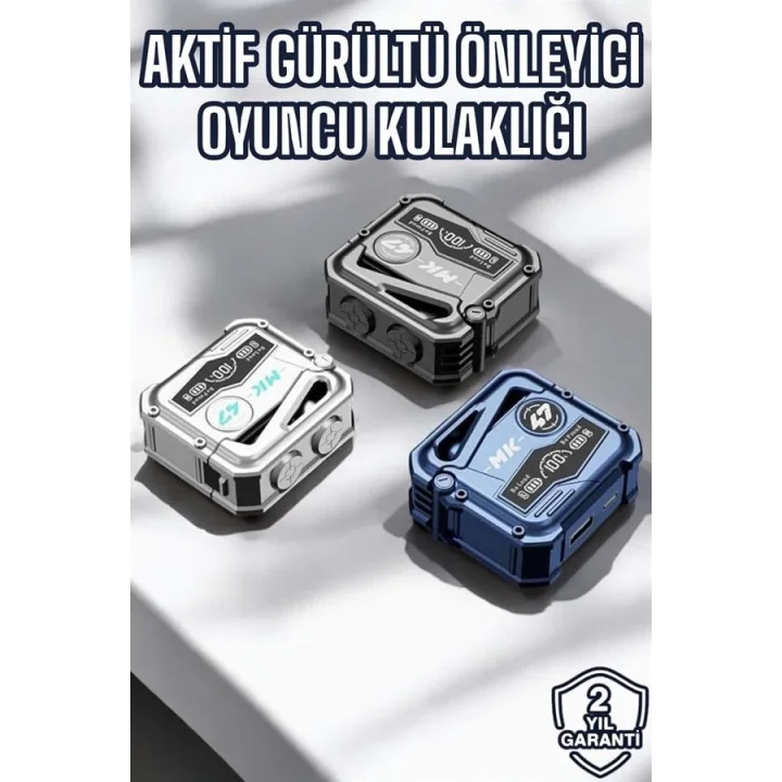 Mey İthalat® Yeni Nesil Oyuncu Kulaklığı Gürültü Önleyici Yüksek Ses Kaliteli