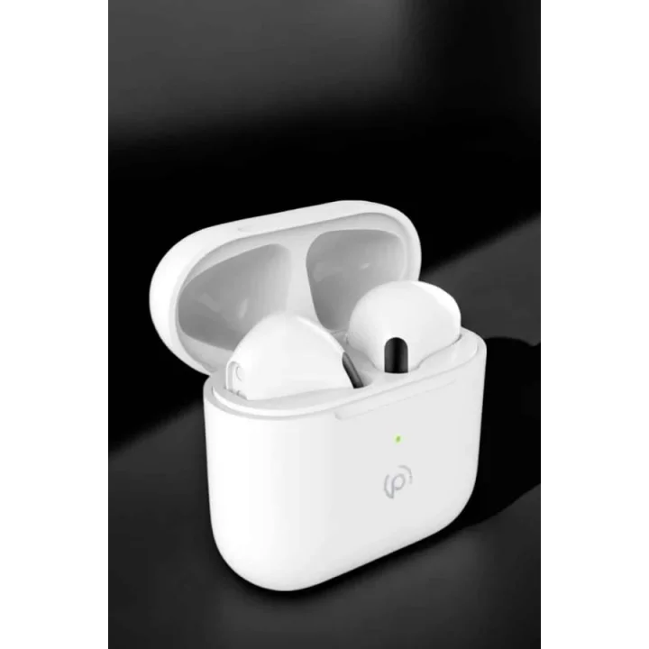 Mey İthalat® Yeni Nesil Pro Bluetooth Kulaklık Uzun Pil Ömrü Beyaz