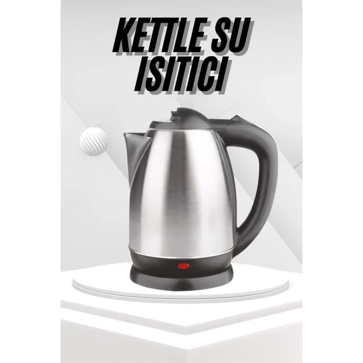 Mey İthalat® Yeni Nesil Saplı Uzun Ömürlü Paslanmaz Çelik Su Isıtıcı Kettle