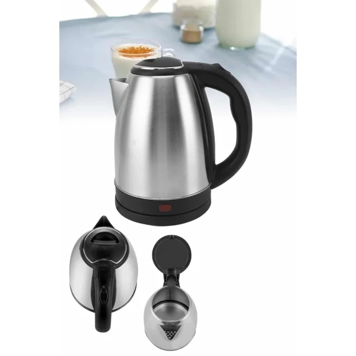 Mey İthalat® Yeni Nesil Saplı Uzun Ömürlü Paslanmaz Çelik Su Isıtıcı Kettle