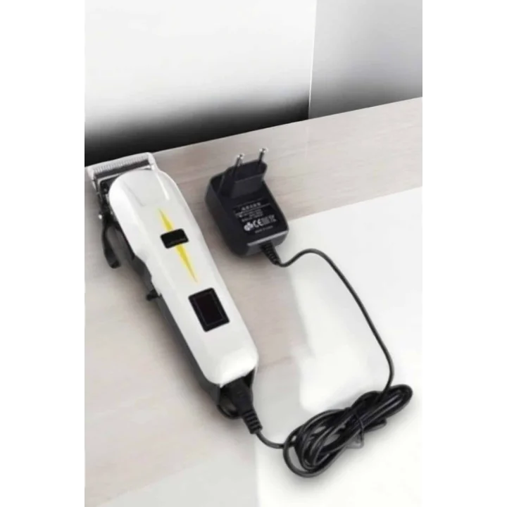 Mey İthalat® Yeni Nesil Tıraş Makinesi Uzun Şarjlı Paslanmaz Çelik Bıçaklı