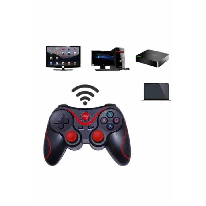 Mey İthalat® Yeni Nesil X3 Gamepad Android Uyumlu Telefon Tutucu Özellikli Joystick