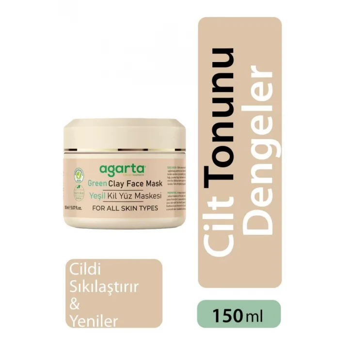 Mey İthalat®   Yeşil Kil Yüz Maskesi 150 ml