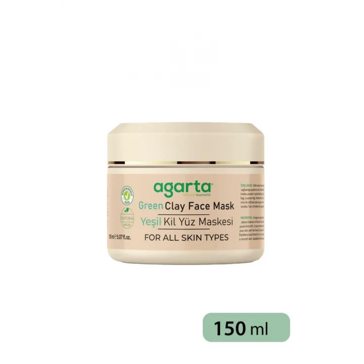 Mey İthalat®   Yeşil Kil Yüz Maskesi 150 ml