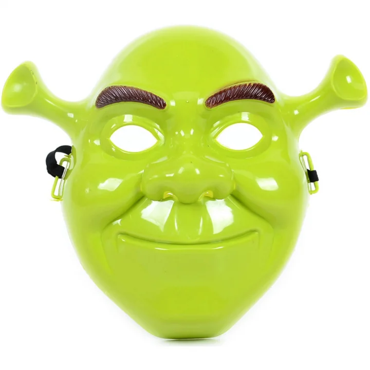 Mey İthalat® Yeşil Shrek Maskesi 21x25 cm