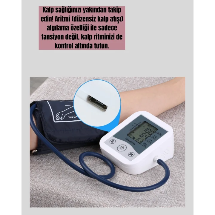 Mey İthalat® Yüksek Hassasiyetli Dijital Tansiyon Ölçer