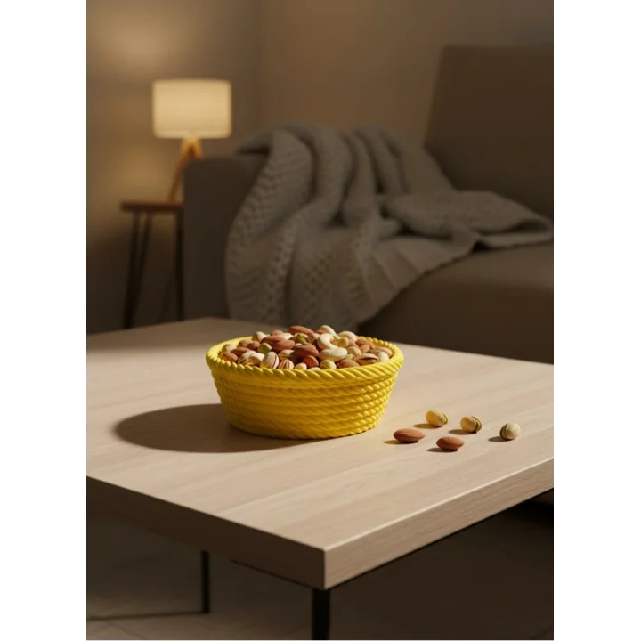 Mey İthalat® YUVARLAK ÇEREZLİK SARI