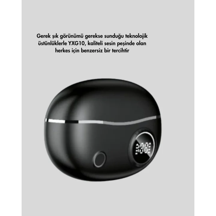Mey İthalat® YXG10 SİYAH BLUETOOTH KULAKLIK