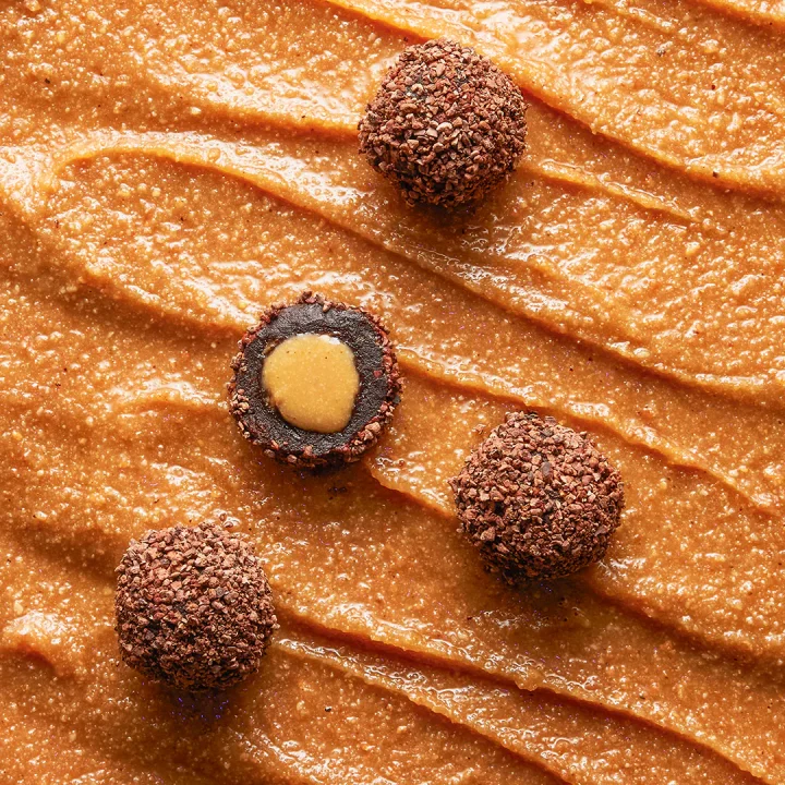 Mey İthalat®   Lokma Meyve Topu 96 Gr Kakaolu