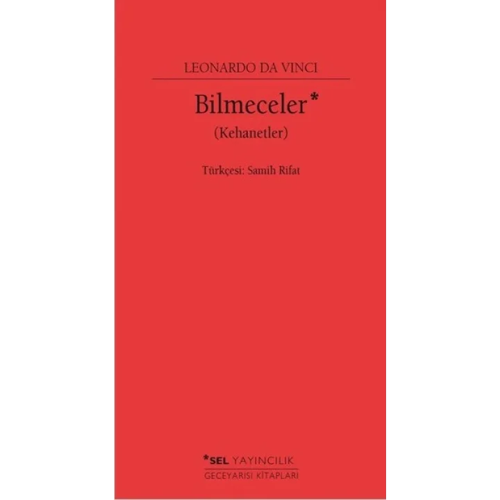 Bilmeceler/Kehanetler