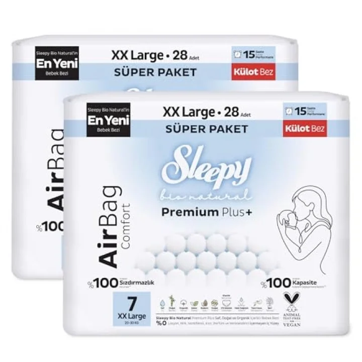 Bio Natural Premium Plus Airbag Comfort Avantaj Paketi Külot Bez 7 Numara Xxlarge 56 Adet