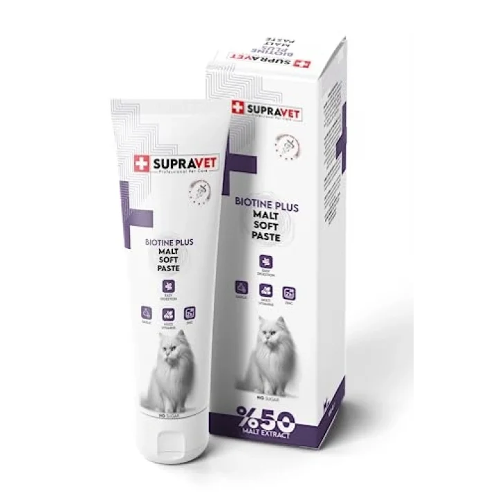 Biotine Plus Kediler için Tüy Sağlığı Güçlendirici Malt Paste 100 Gr