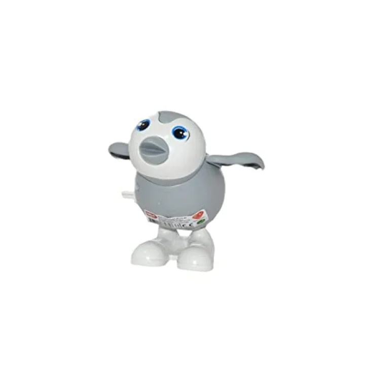 Birlik Oyuncak Kurmalı Penguen 18+ Ay Gri