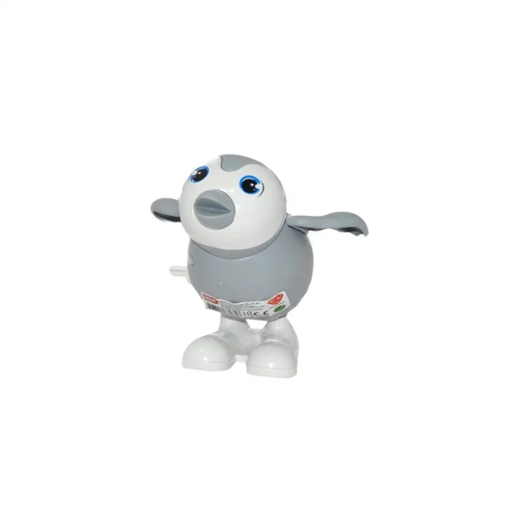 Birlik Oyuncak Kurmalı Penguen 18+ Ay Gri