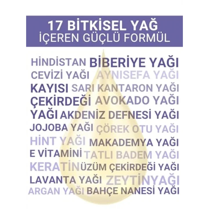 Bitkisel Besleyici Saç Bakım Yağı 100 ml
