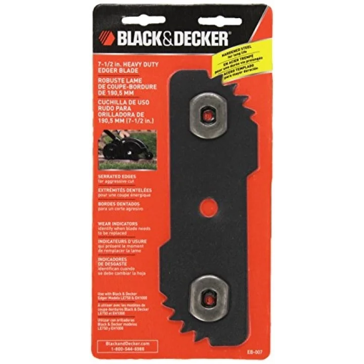 Black & Decker EB007AL Blade 2 pul, değiştirilebilir uzun şaftlı, 7 1/5,1 cm