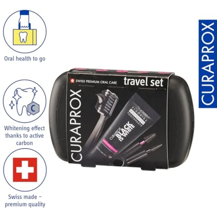 Black White Travel Kit