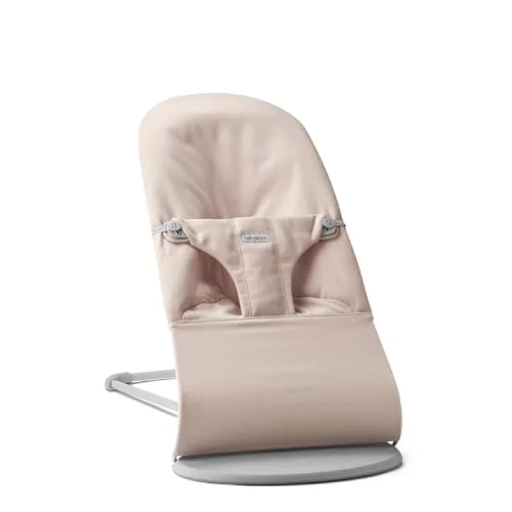 Bliss bebek beşiği, dokuma melanj, açık pembe
