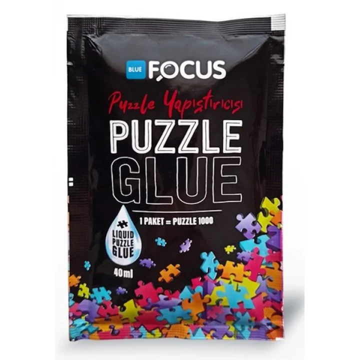Blue Focus Puzzle Glue 40 Ml (Puzzle Yapıştırıcısı) - 1000Lik Puzzle İçin