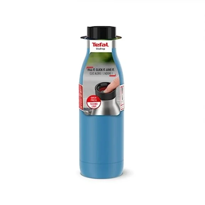 Bluedrop, içecek şişesi, mavi, 500 ml