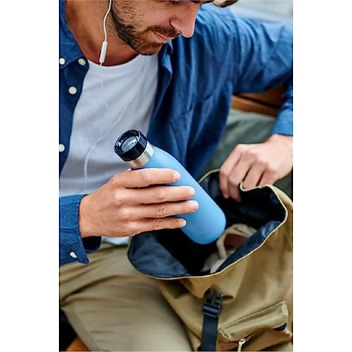 Bluedrop, içecek şişesi, mavi, 500 ml