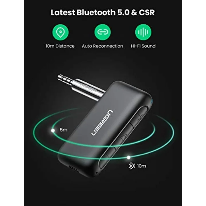 Bluetooth 5.0 Kablosuz Müzik Alıcı Audio Receiver