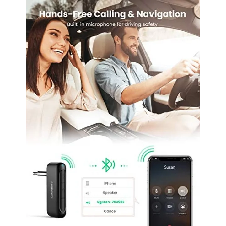 Bluetooth 5.0 Kablosuz Müzik Alıcı Audio Receiver