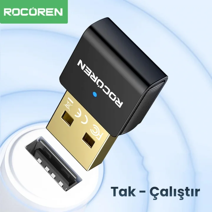 Bluetooth 5.3 Mini Dongle Nano USB Adaptör