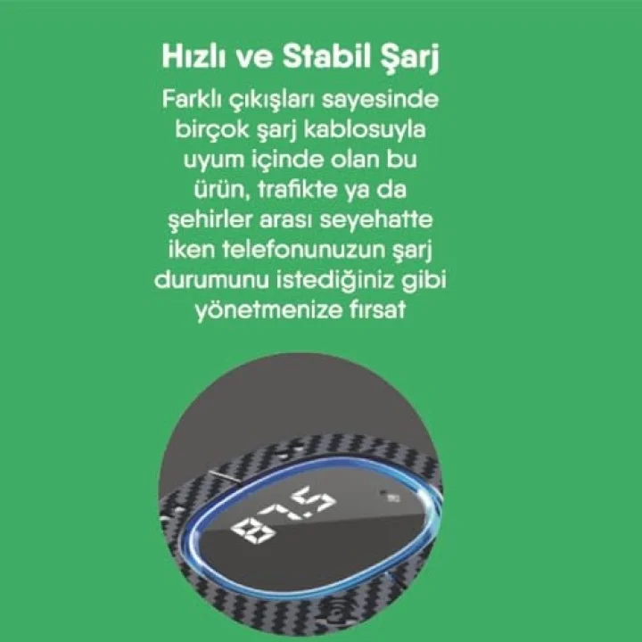 Bluetooth FM Transmitter USB Destekli Araç Şarjı