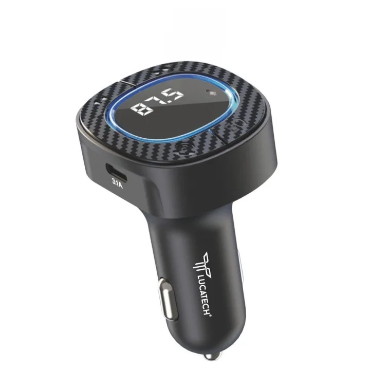 Bluetooth FM Transmitter USB Destekli Araç Şarjı