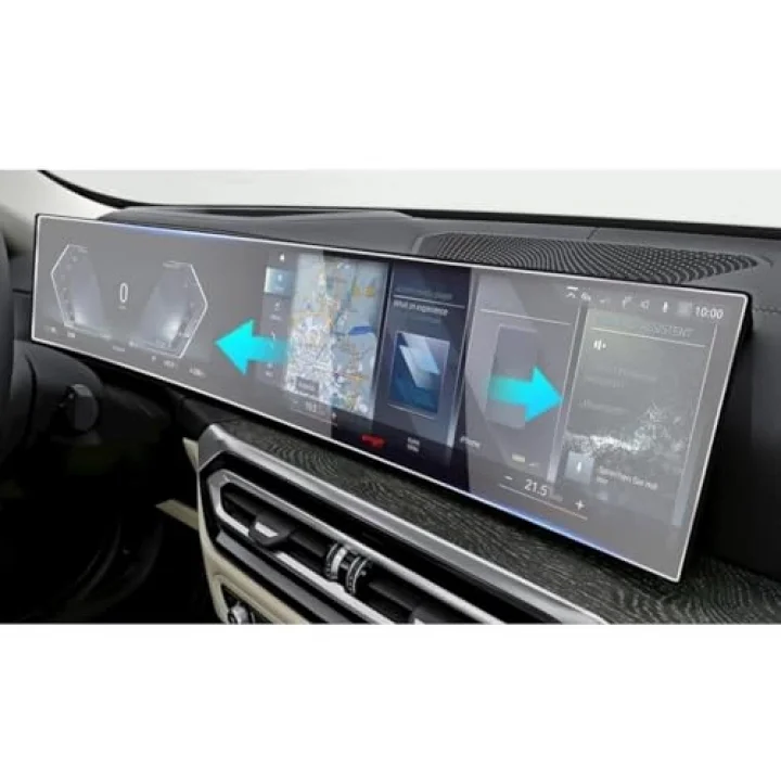 Bmw i4 M50 İle Uyumlu Ekran Koruyucu Şeffaf Nano Tam Kaplama Tek Parça