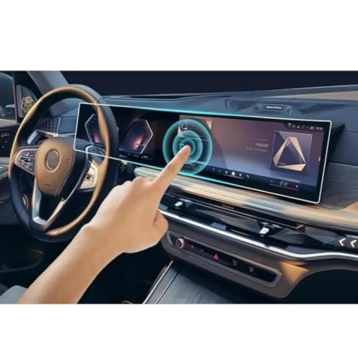 Bmw i4 M50 İle Uyumlu Ekran Koruyucu Şeffaf Nano Tam Kaplama Tek Parça