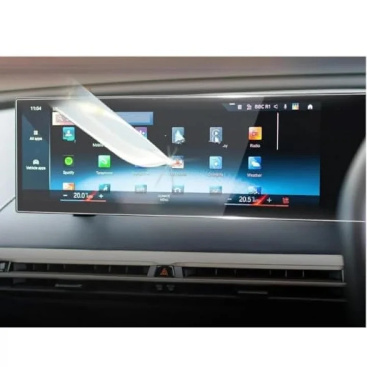 Bmw i4 M50 İle Uyumlu Mat Ekran Koruyucu Şeffaf Tam Kaplama Tek Parça