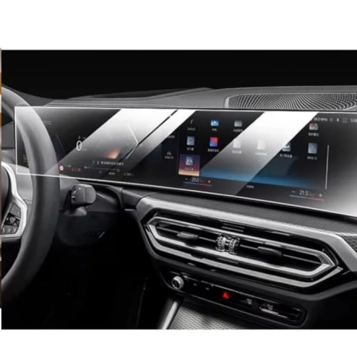 Bmw i4 M50 İle Uyumlu Mat Ekran Koruyucu Şeffaf Tam Kaplama Tek Parça