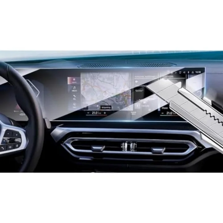 Bmw M4 İle Uyumlu Mat Ekran Koruyucu Şeffaf Tam Kaplama Tek Parça