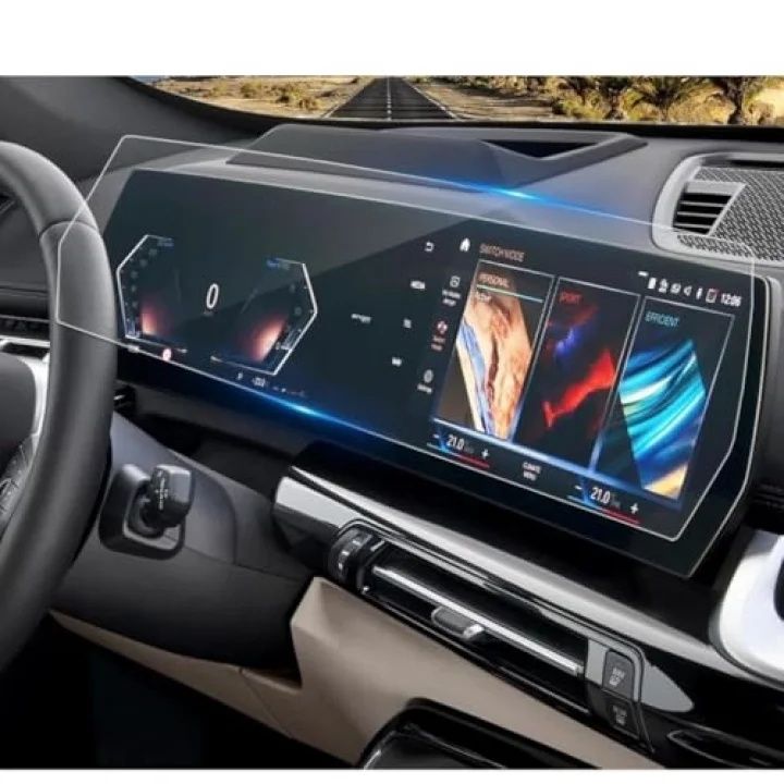Bmw X2 Ekran Koruyucu Kavisli Ekran İle Uyumlu Tek Parça