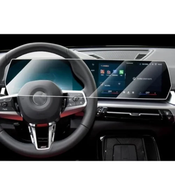 Bmw X2 Ekran Koruyucu Kavisli Ekran İle Uyumlu Tek Parça