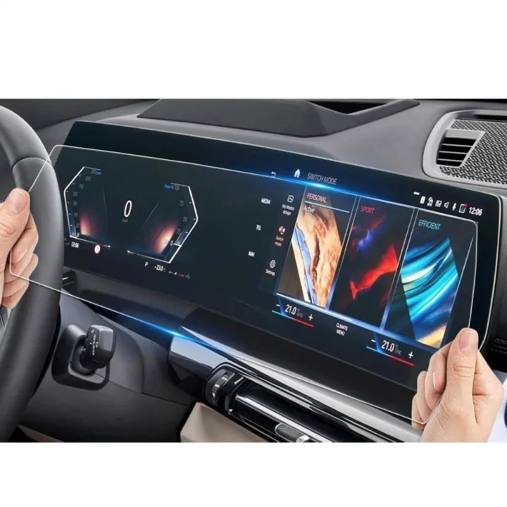 Bmw X2 Ekran Koruyucu Kavisli Ekran İle Uyumlu Tek Parça