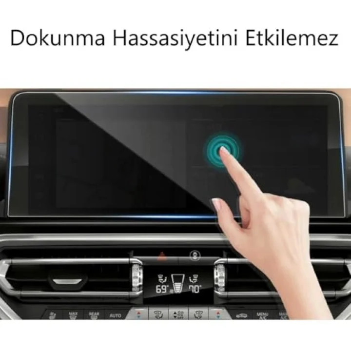 Bmw X3 12.3 İnç İle Uyumlu Ekran Koruyucu Multimedya Parlak Nano