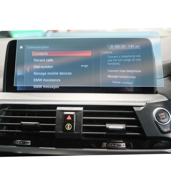 Bmw X3 12.3 İnç İle Uyumlu Ekran Koruyucu Multimedya Parlak Nano