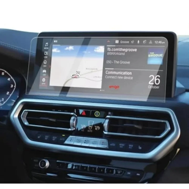 Bmw X3 12.3 İnç İle Uyumlu Mat Ekran Koruyucu Multimedya Şeffaf