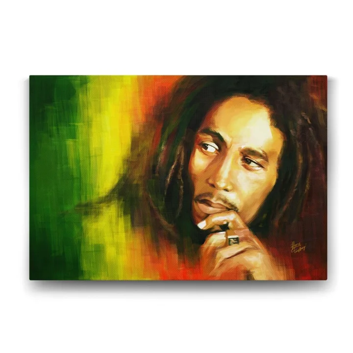 Bob Marley Tablosu - 60x40cm