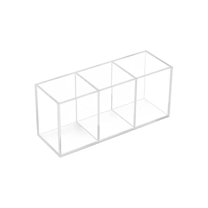 Bölmeli Pleksi Organizer (3 Bölmeli)