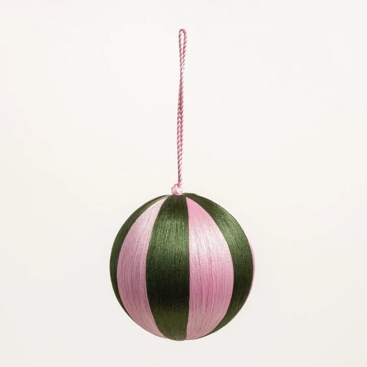 Bombay Pembe - Yeşil - Dekoratif Obje 10 Cm