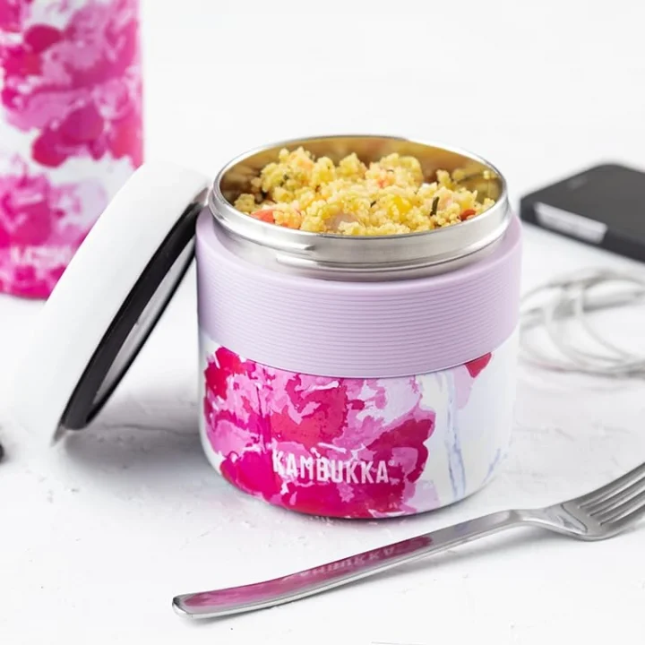 BORA YEMEK TERMOSU 400ML,PINK BLOSSOM