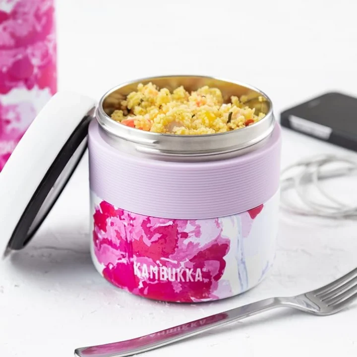BORA YEMEK TERMOSU 400ML,PINK BLOSSOM
