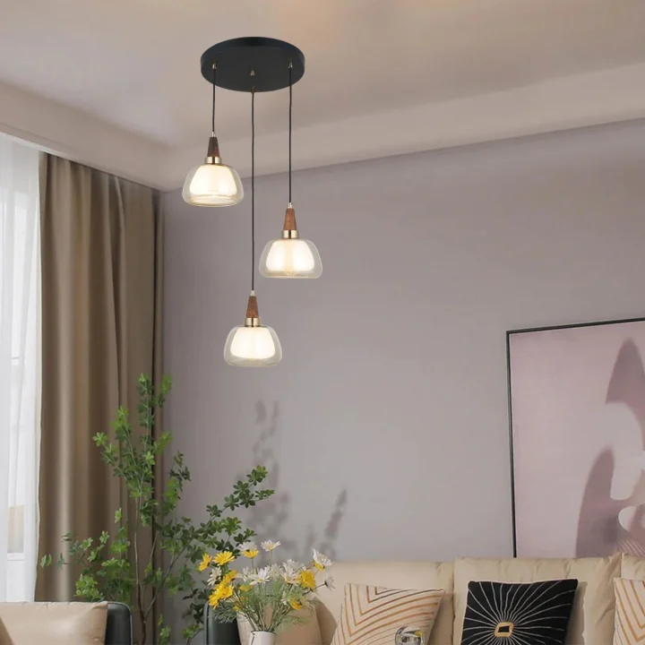 Bormıo 3 Lu Antık Lak 3 Lu Avıze 3xe27