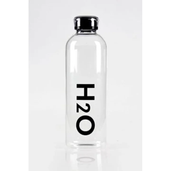 Borosilikat Cam Matara 1 Litre Siyah H2o81001