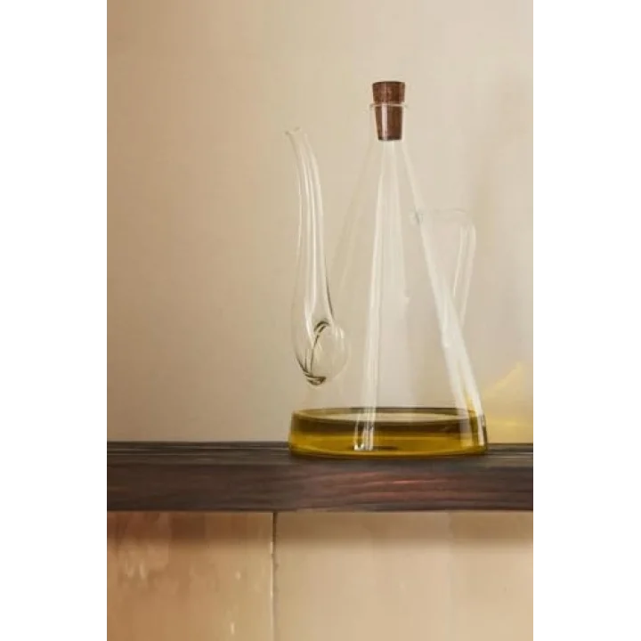 Borosilikat Cam Sirkelik Ve Yağlık 500 Ml